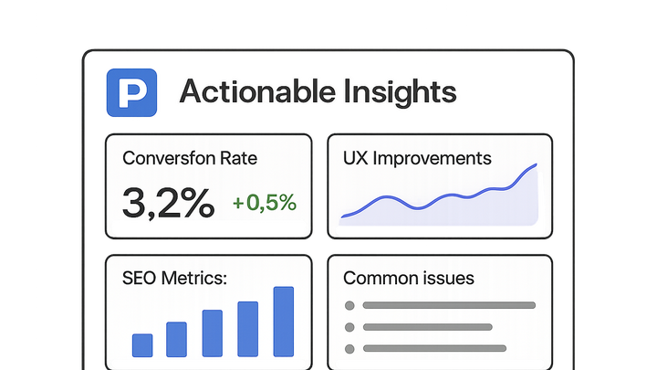 Illustration of Actionable insights