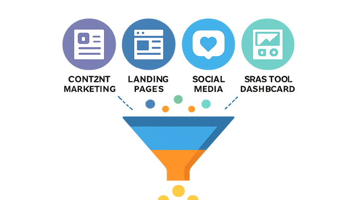 Illustration of B2c lead generation