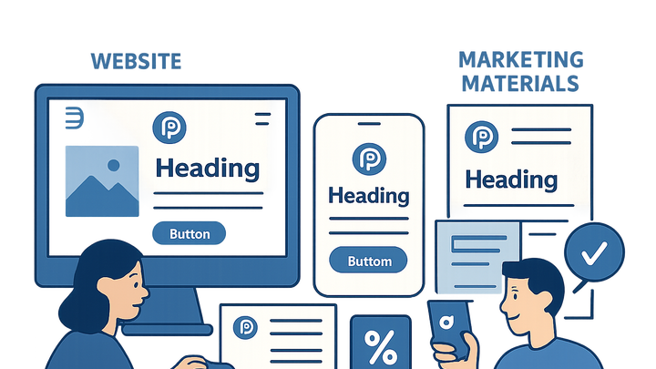 Illustration of Brand consistency