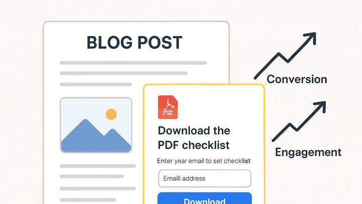 Illustration of Content upgrade