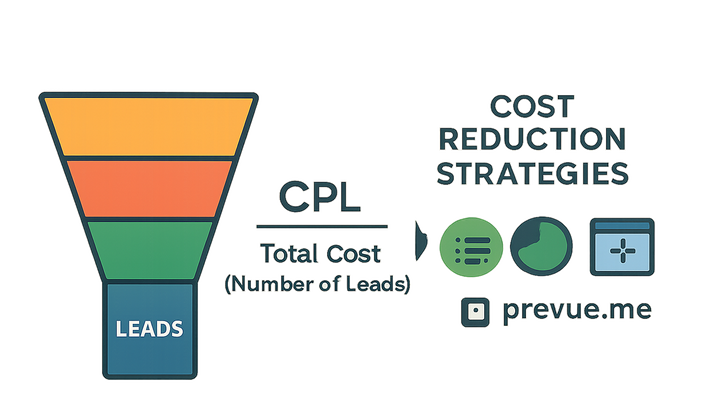 Illustration of Cost per lead (cpl)