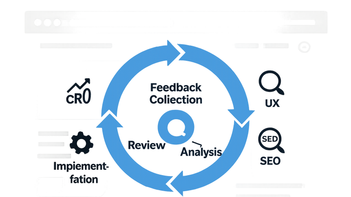 Illustration of Customer feedback loop