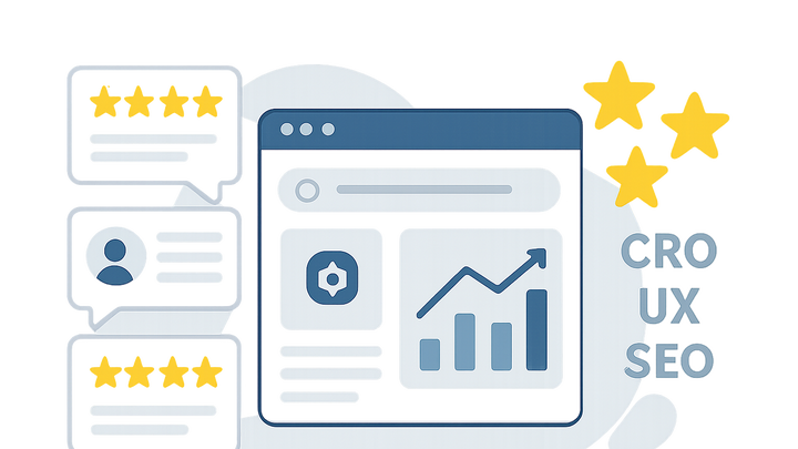 Illustration of Customer reviews
