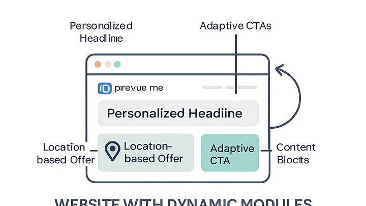 Illustration of Dynamic content