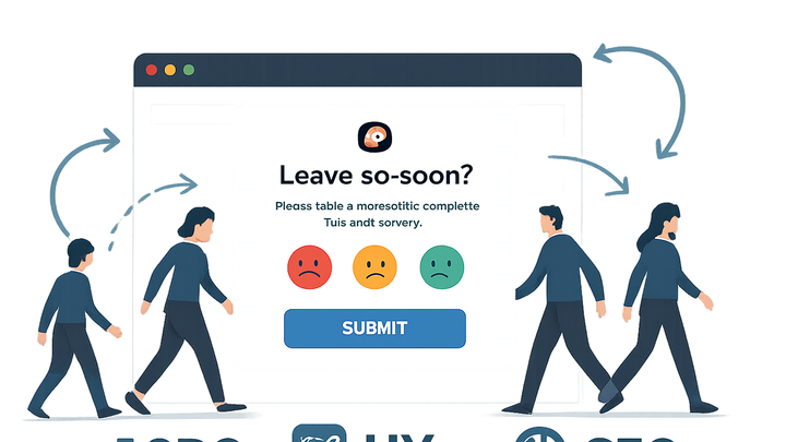 Illustration of Exit survey
