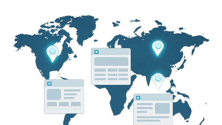 Illustration of Geo-targeting