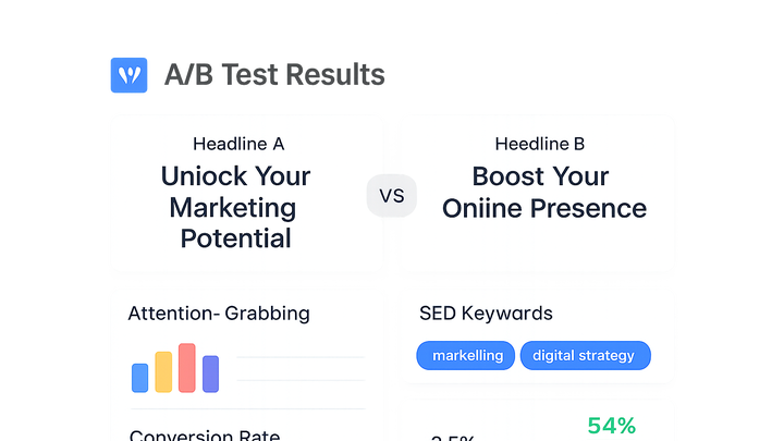 Illustration of Headline optimization
