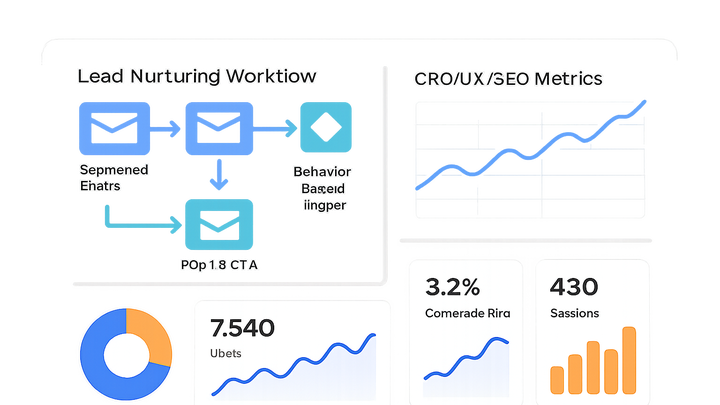 Illustration of Lead nurturing