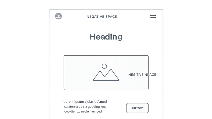 Illustration of Negative space