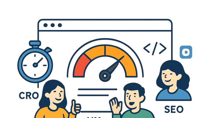 Illustration of Page load speed