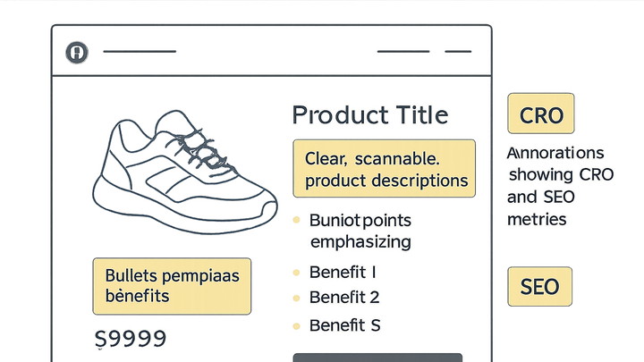 Illustration of Product description clarity