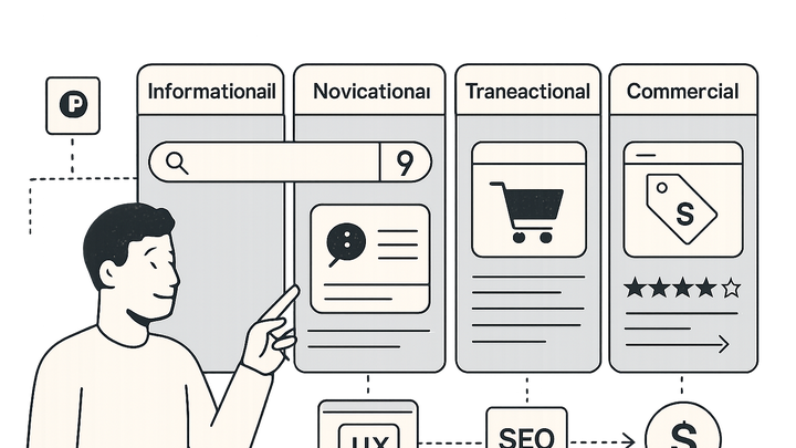 Illustration of Search intent