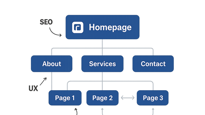 Illustration of Site architecture