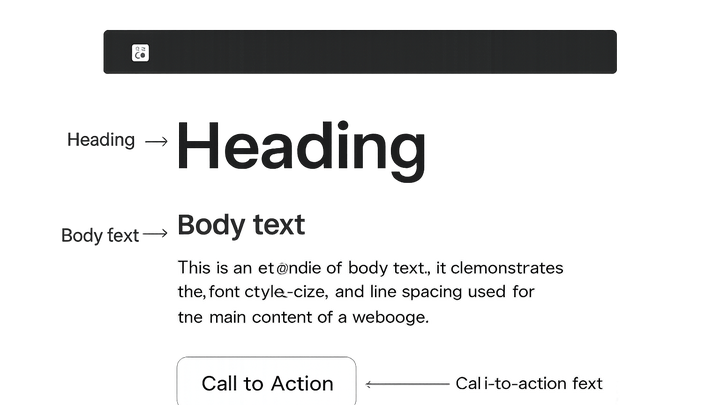 Illustration of Typography