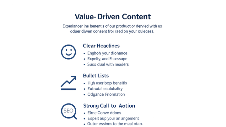 Illustration of Value-driven content