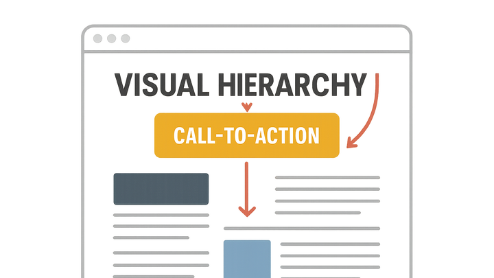 Illustration of Visual hierarchy